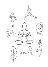 Cargar imagen en el visor de la galería, Yoga moment - Lámina de la colección Frases &amp; letras
