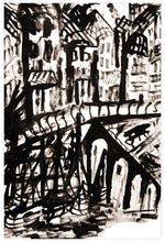 Cargar imagen en el visor de la galería, El puente - Lámina de la colección Black &amp; White
