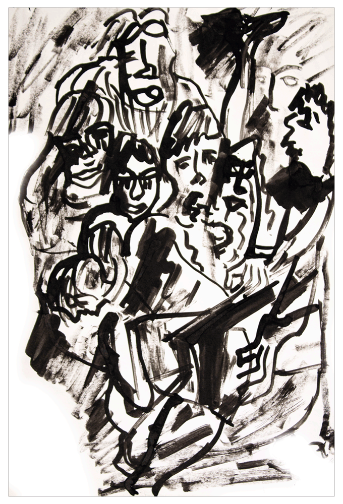 Celebration - Print from the Black & White Collection