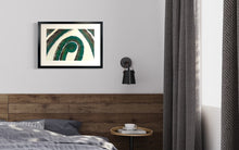 Cargar imagen en el visor de la galería, Green 2 - Lámina de la colección Lineal

