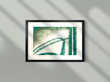 Cargar imagen en el visor de la galería, Green 6 - Lámina de la colección Lineal
