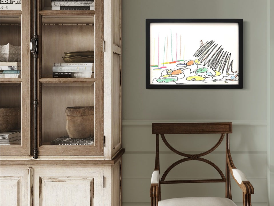 The fisherman - Print from the Beach collection