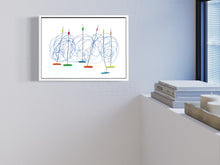 Load image into Gallery viewer, Blue sky - Print from the Beach collection
