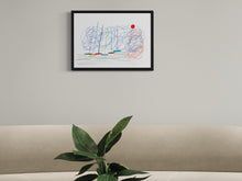 Load image into Gallery viewer, Noon - Art print from the Beach collection
