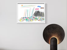 Load image into Gallery viewer, Rainbow - Print from the Black &amp; White collection
