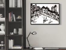 Load image into Gallery viewer, Puerto - Art print from the Black &amp; White collection
