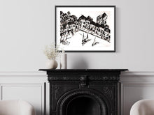 Load image into Gallery viewer, Puerto - Art print from the Black &amp; White collection
