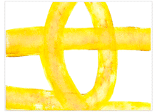 Cargar imagen en el visor de la galería, Yellow 4 - Lámina de la colección Lineal

