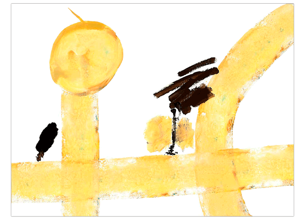 Yellow 6 - Lámina de la colección Lineal