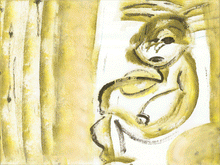 Cargar imagen en el visor de la galería, Yellow 1 - Lámina de la colección Lineal
