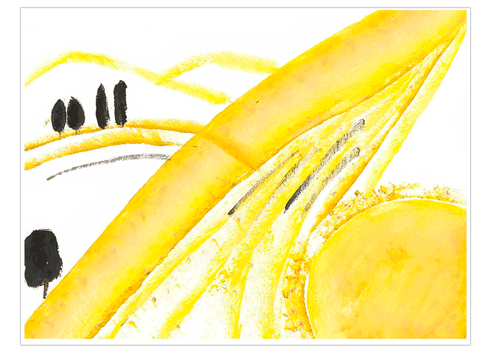 Yellow 2 - Lámina de la colección Lineal
