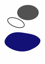 Cargar imagen en el visor de la galería, Azul 2 - Lámina de la colección Formas
