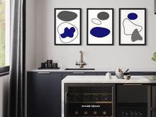 Cargar imagen en el visor de la galería, Azul 1 - Lámina de la colección Formas
