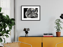 Load image into Gallery viewer, Blue tiger - Art print from the Animals collection

