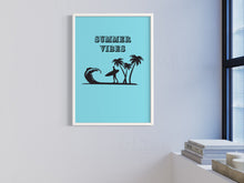 Cargar imagen en el visor de la galería, Summer vibes - Lámina de la colección Frases &amp; letras
