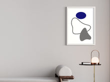 Cargar imagen en el visor de la galería, Azul 1 - Lámina de la colección Formas
